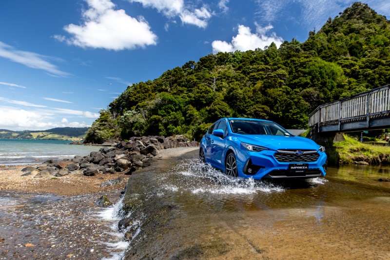 Subaru Impreza exterior water