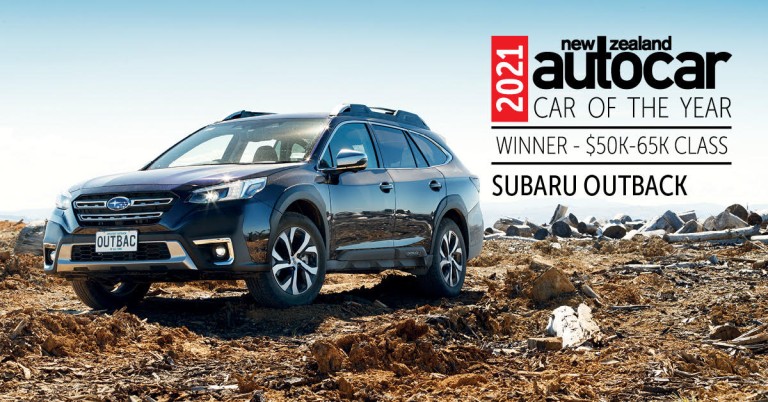 Subaru's Outback has won the New Zealand Autocar Car of the Year $50 to $65K Class award.