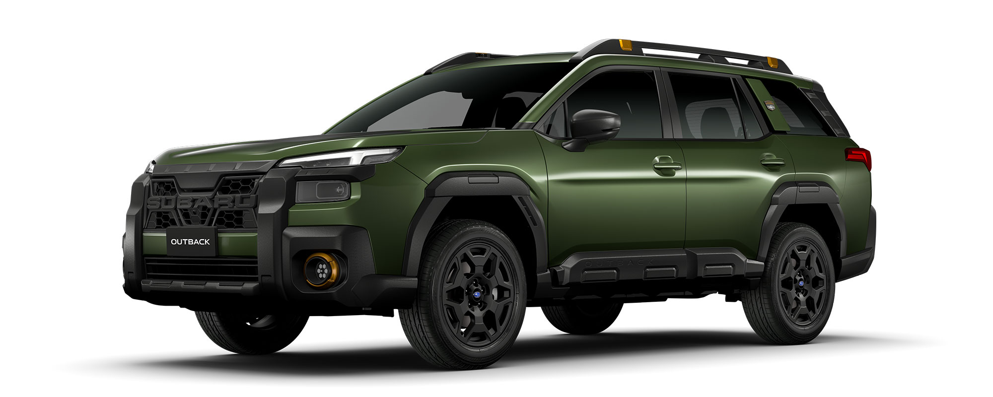 2026 Outback AWD Wilderness Apex Front Deep Emerald Pearl
