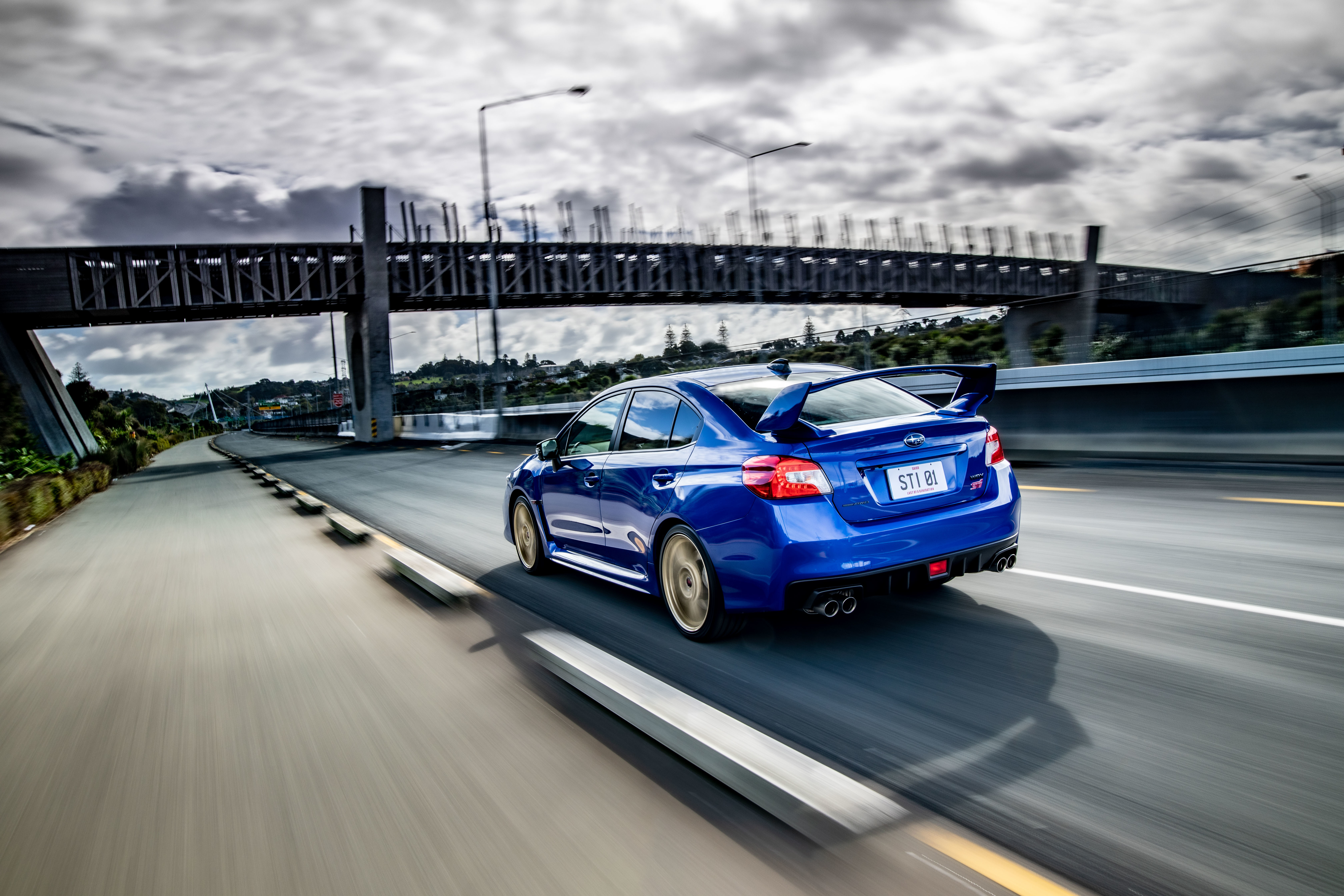 The limited edition Subaru Saigo WRX STI