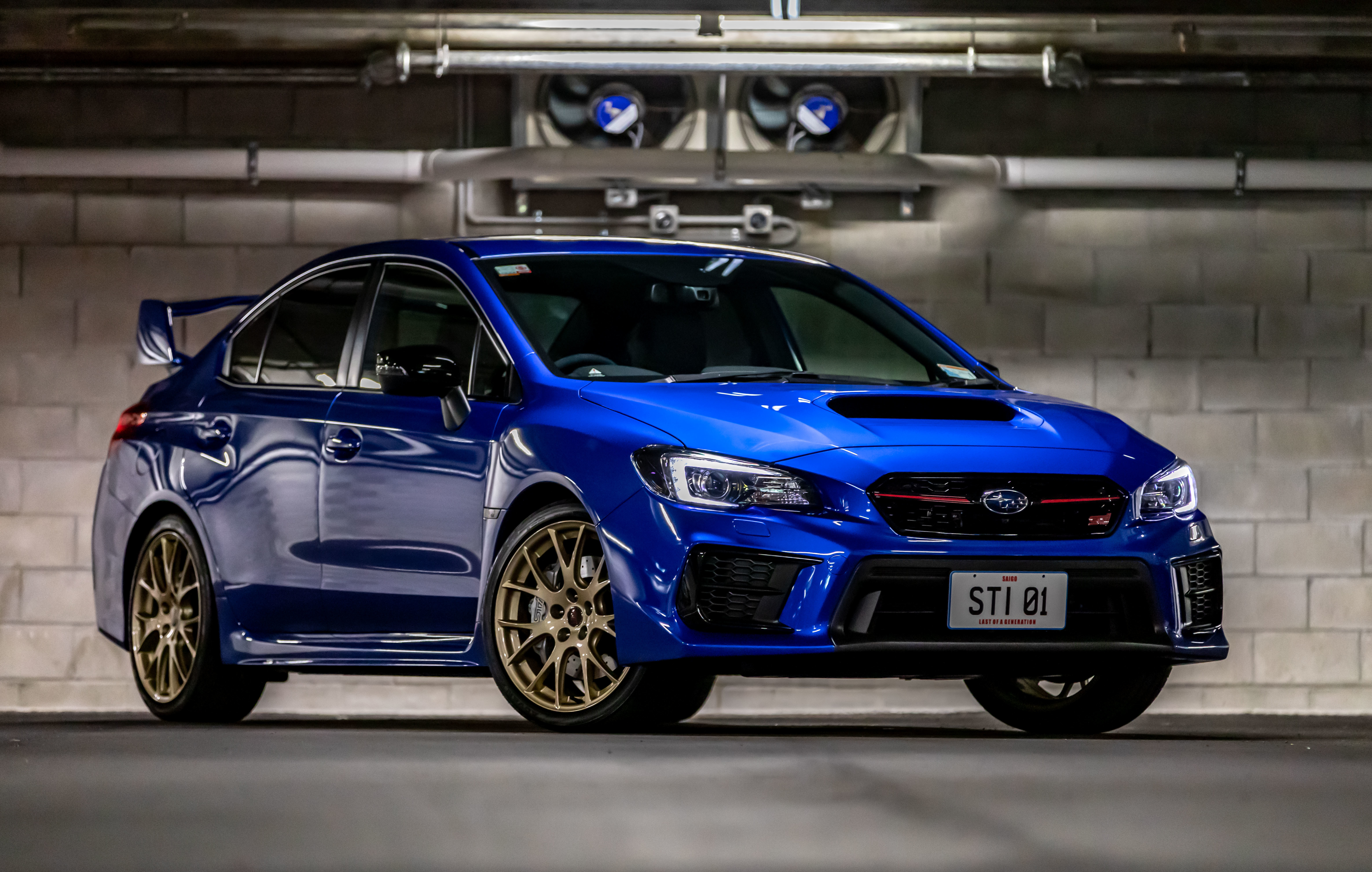 The limited edition Subaru Saigo WRX STI