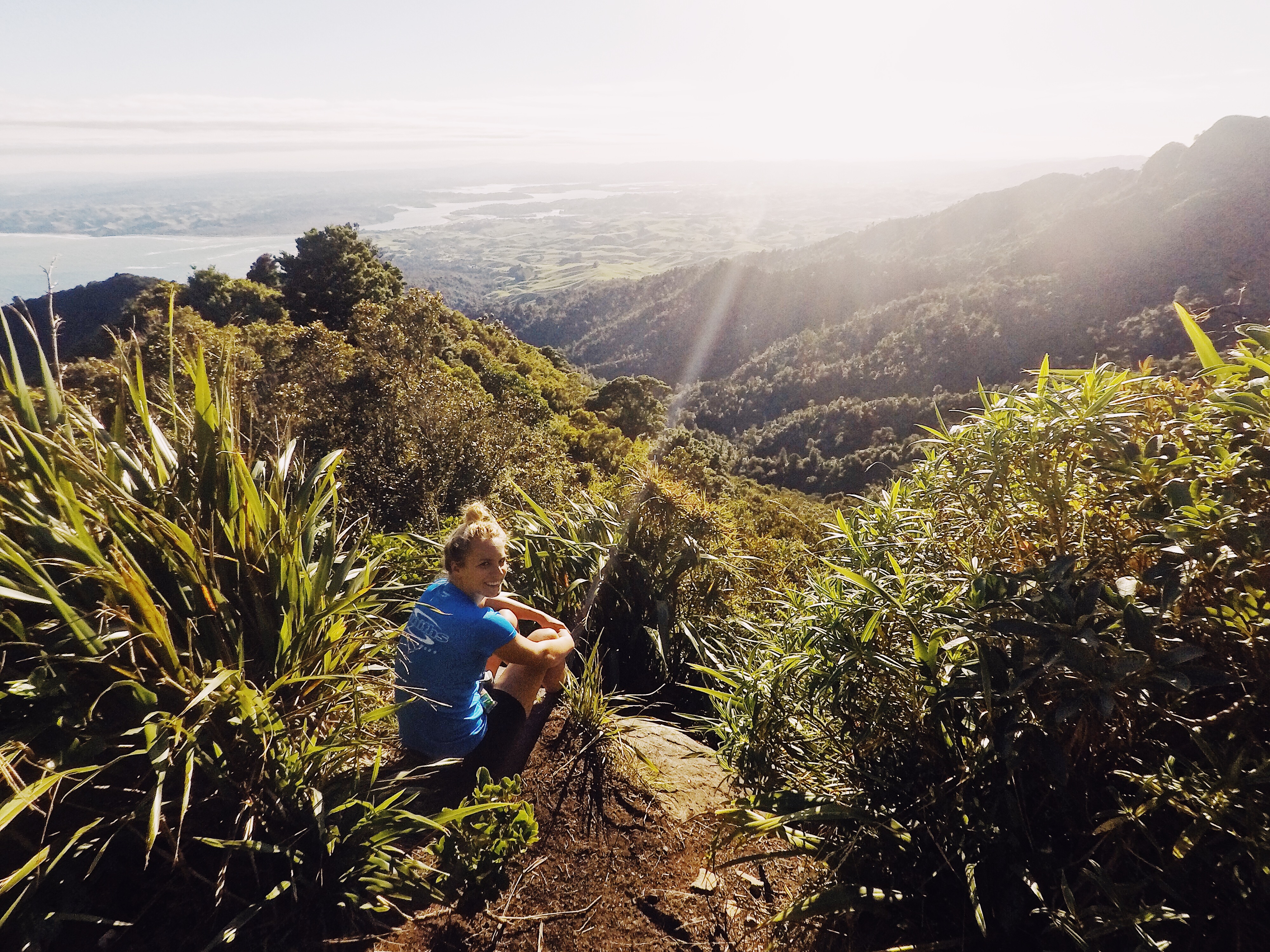 Hannah Wells taking time to relax in Raglan, health first and training second