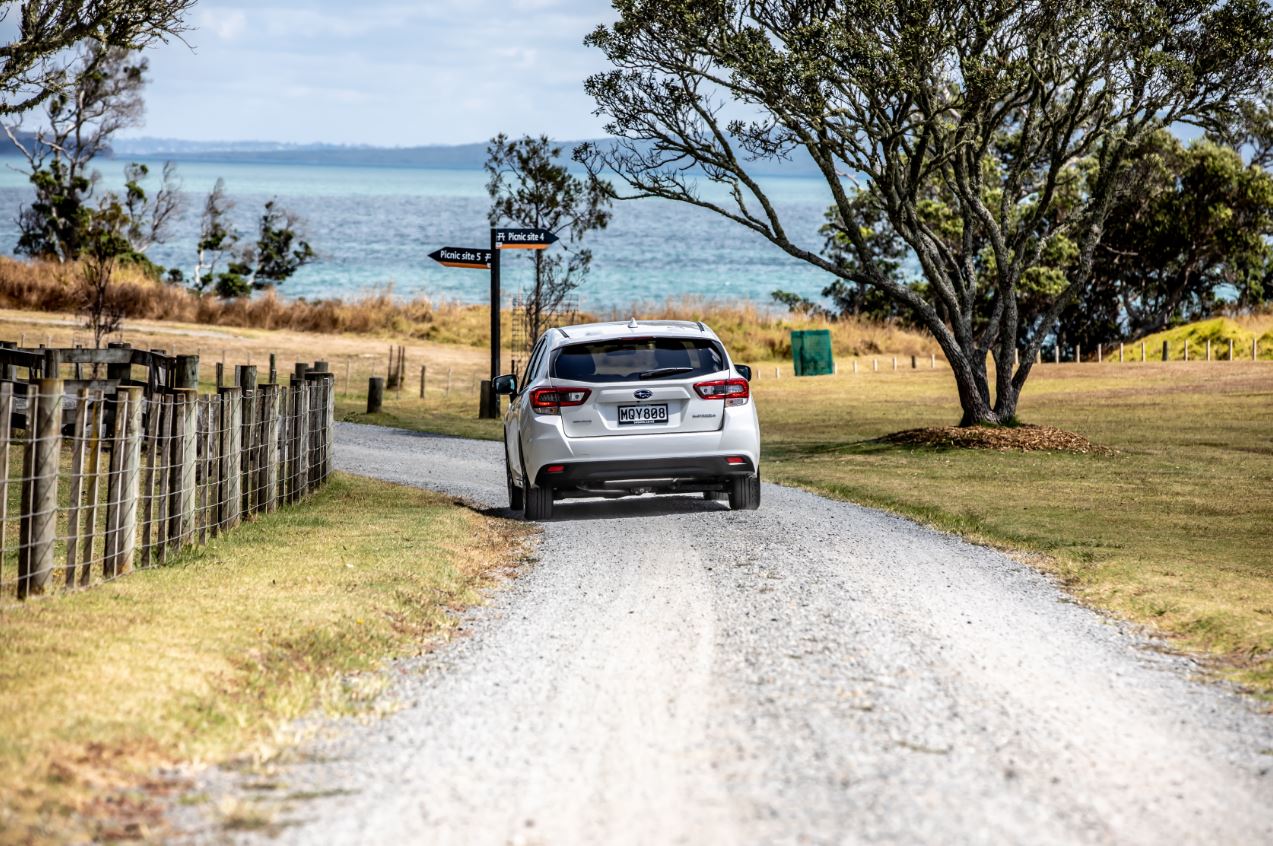 Drive slower on gravel roads as it takes longer to stop on unsealed roads.