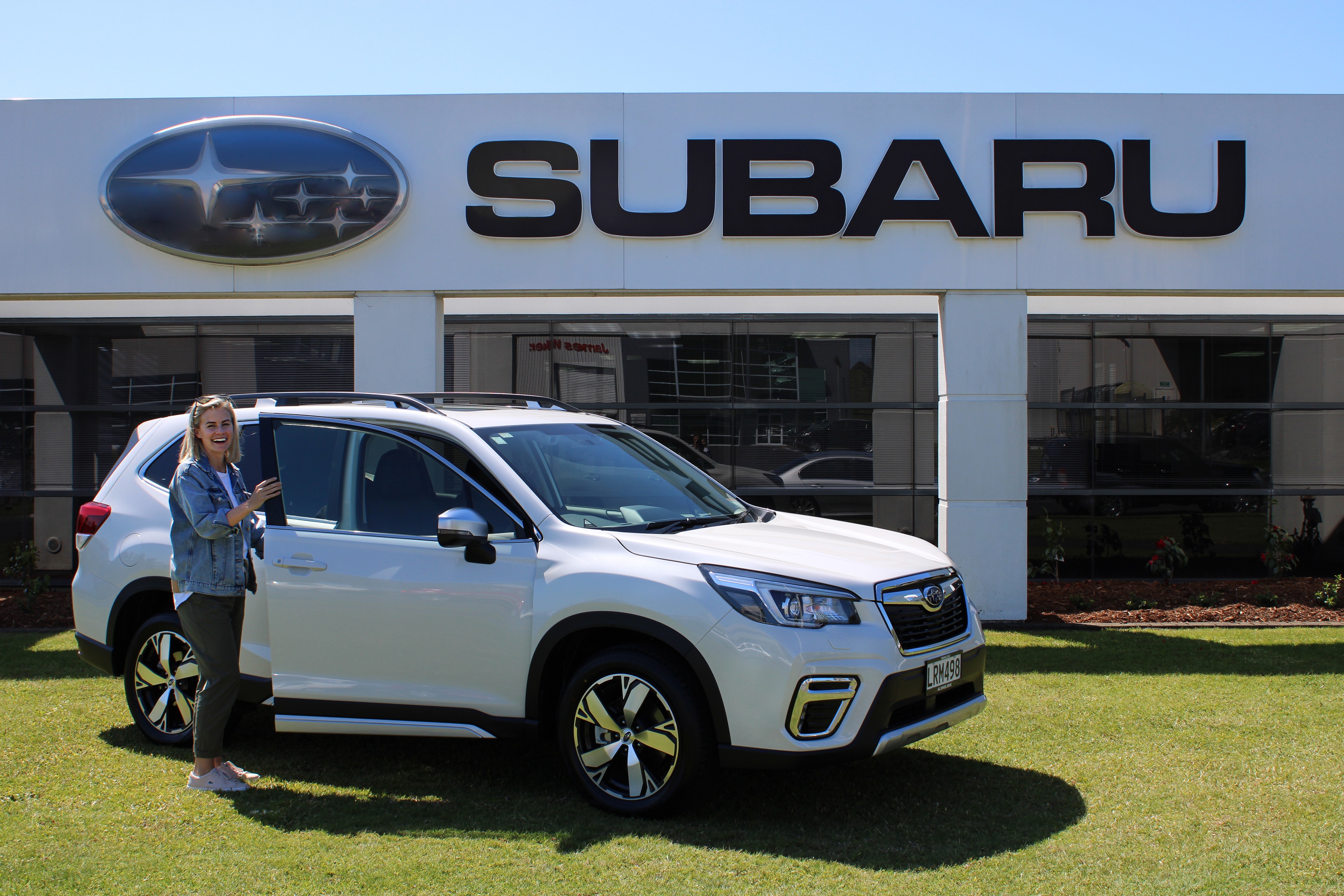 Matilda Green loves her Subaru Forester which is the 2018 New Zealand Car of the Year. 