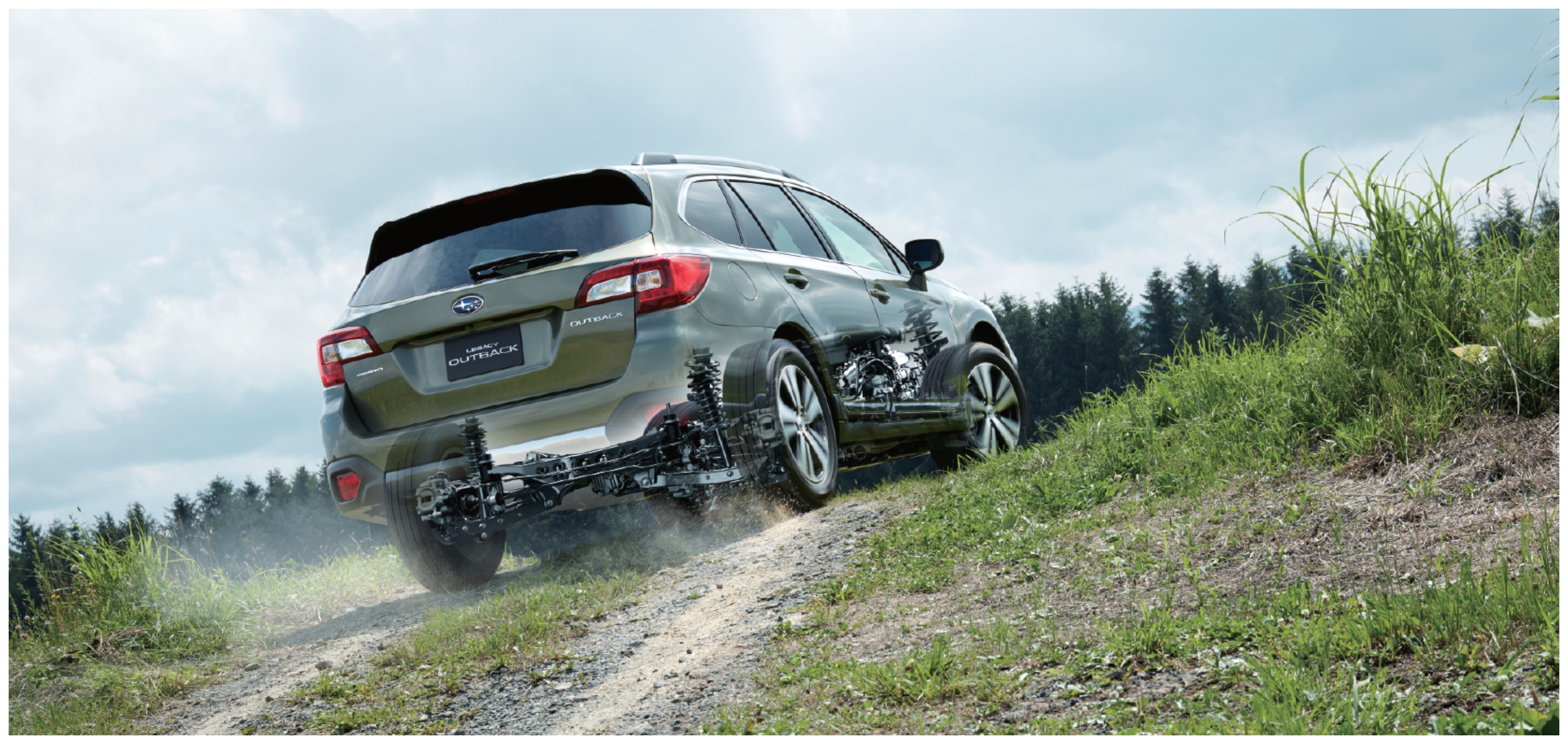 Subaru Outback has All Wheel Drive as standard like the whole Subaru SUV range. Subaru Outback has All Wheel Drive as standard like the whole Subaru SUV range.