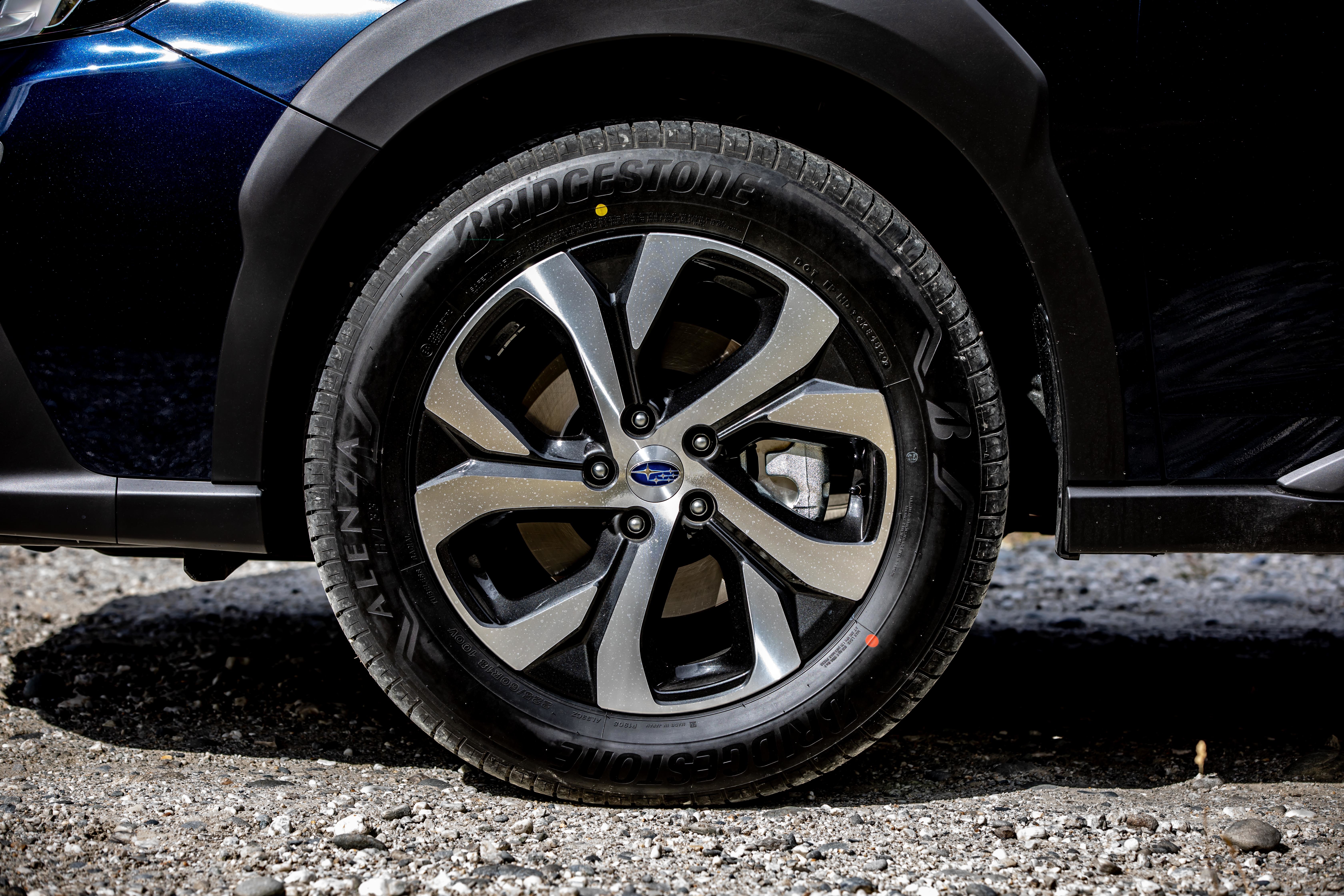 It's important to check your tyre tread and tyre pressure before driving on gravel roads