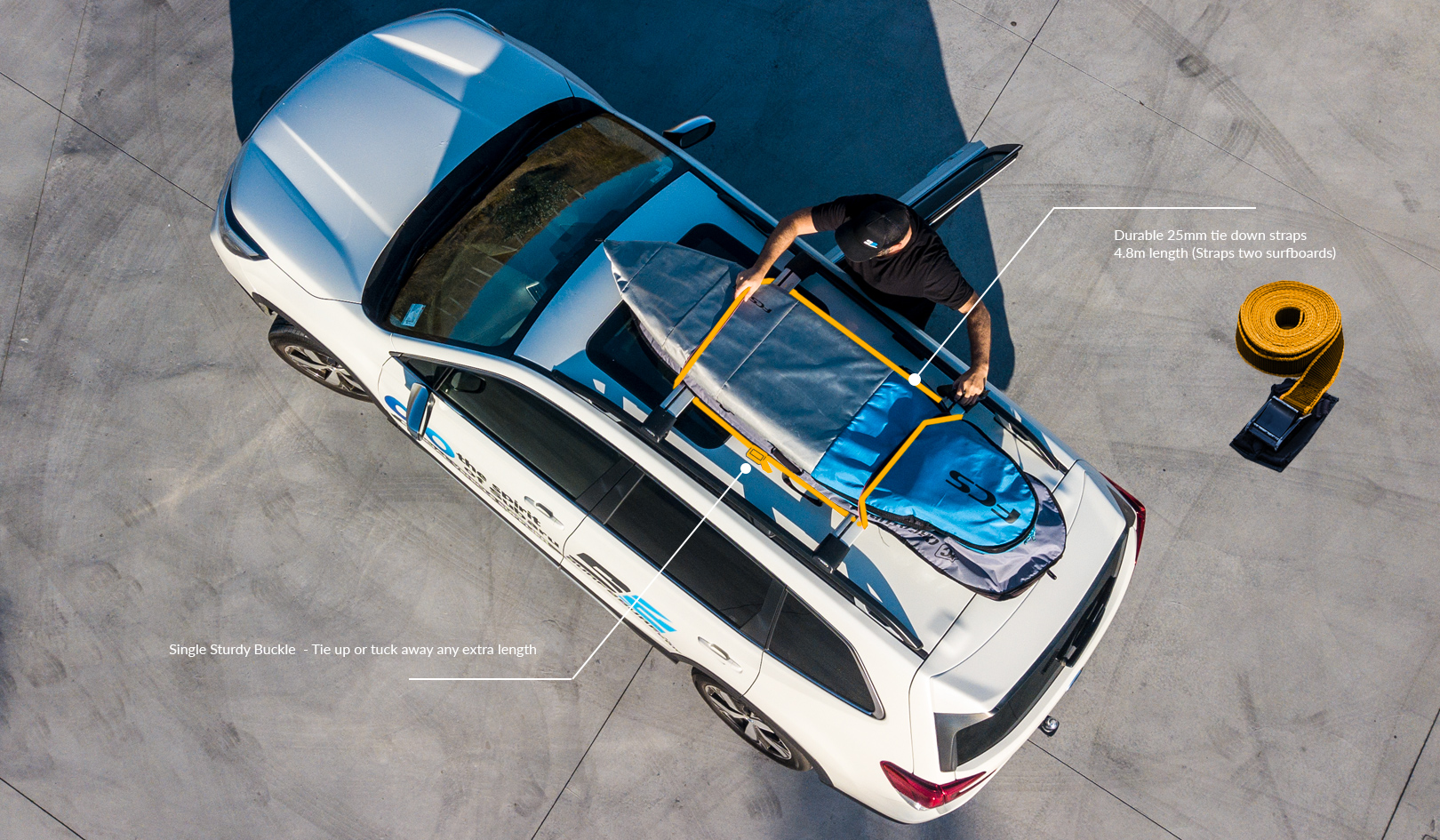 Tips to tie on your surfboard to your Subaru correctly Tips to tie on your surfboard to your Subaru correctly