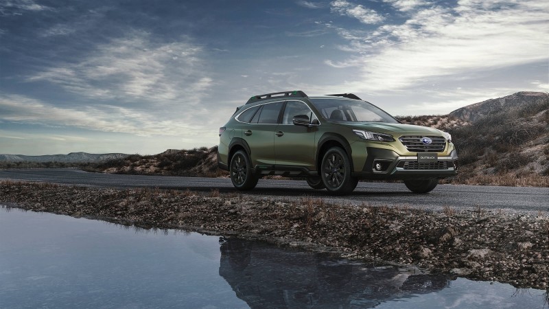 2023 Subaru Outback on the road