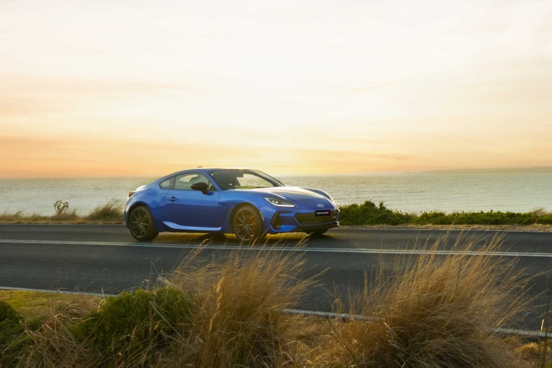 Subaru BRZ tS driving