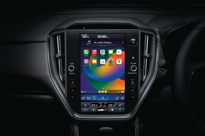 2025 Subaru WRX Infotainment
