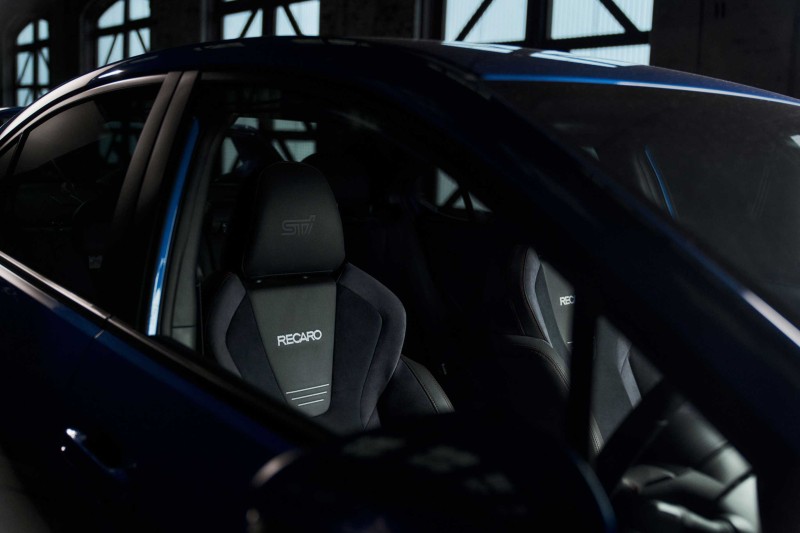 2025 Subaru WRX Spec B Rear Recaro Seats