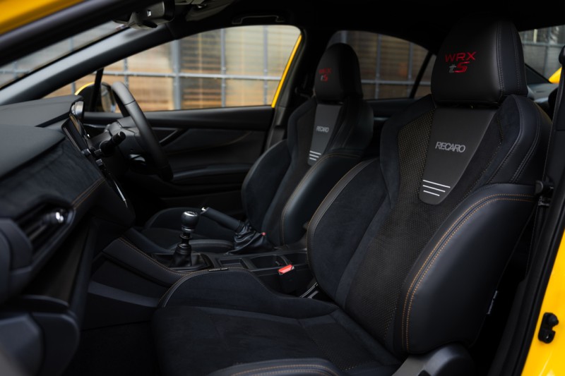 WRX Senkō cockpit side profile