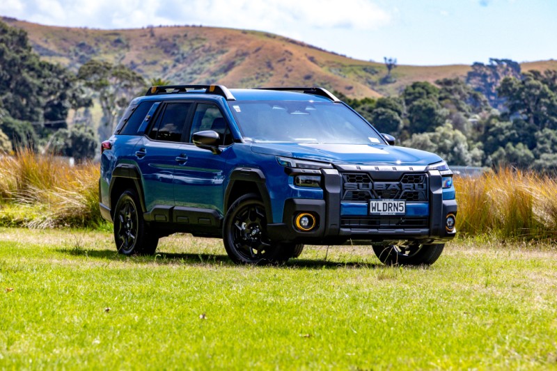 2026 Outback AWD Wilderness parked on grass bank