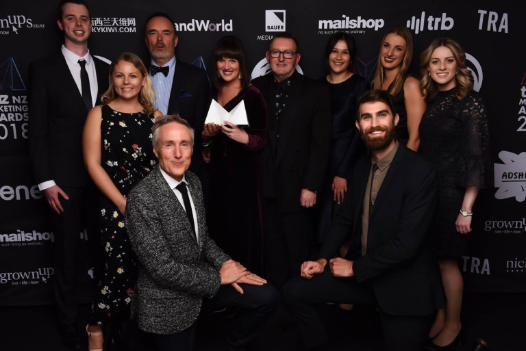 Subaru of New Zealand and Barnes, Catmur & Friends Dentsu winners at 2018 TVNZ NZ Marketing Awards