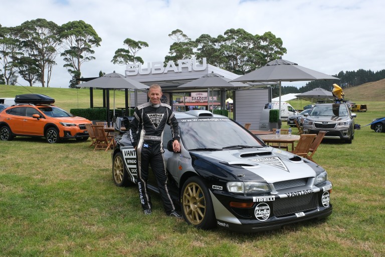 Vantage Subaru driver Alister McRae.