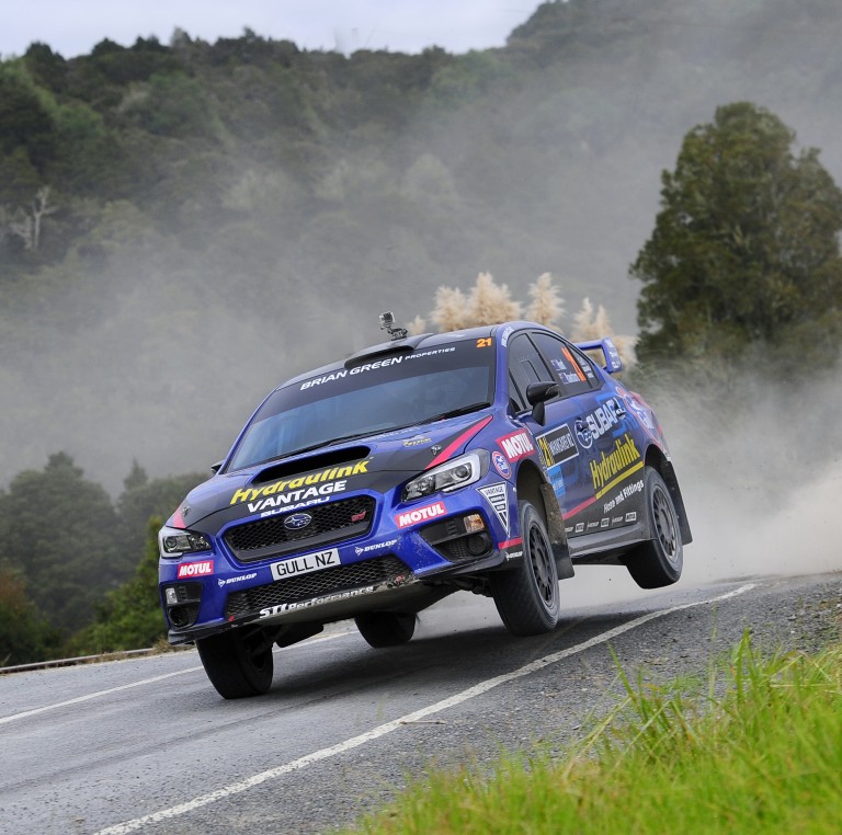 Ben Hunt and co-driver Tony Rawstorn are looking forward to tackling the Brian Green Property New Zealand Rally Championship in the Subaru WRX STi. PHOTO: GEOFF RIDDER.