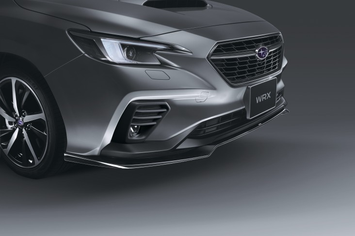 STI Front Under Spoiler - Black