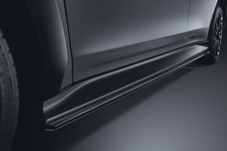 STI Side Under Spoiler Set - Black