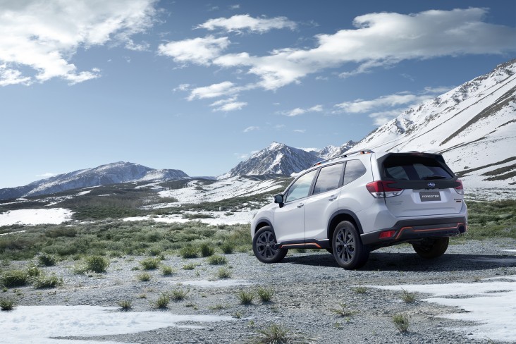 Subaru Forester X Sport snow
