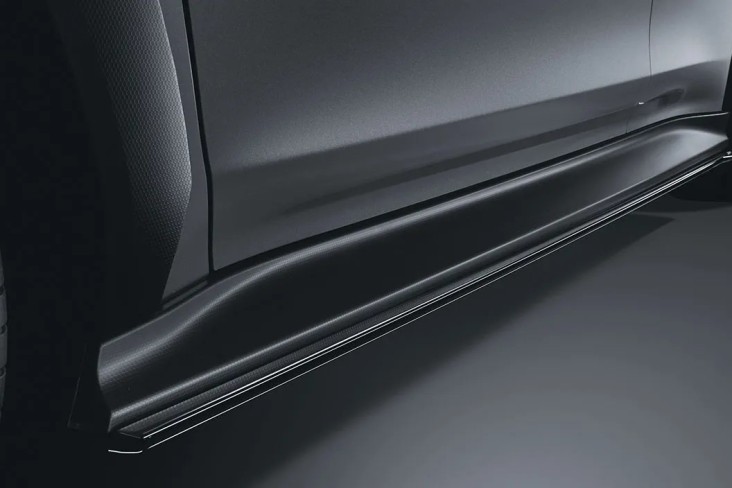 STI Side Under Spoiler Set - Black