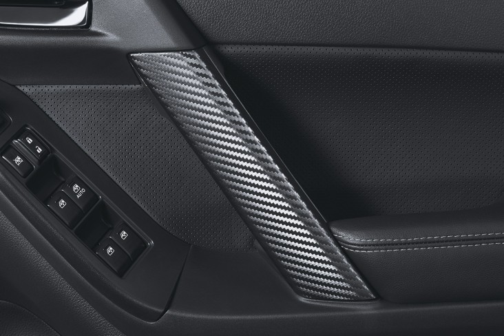 Carbon panel trim MT