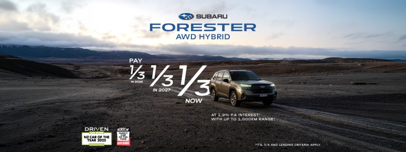 1/3 1/3 1/3 on Forester Hybrid