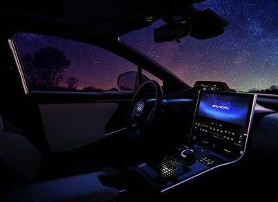 Subaru Solterra touchscreen