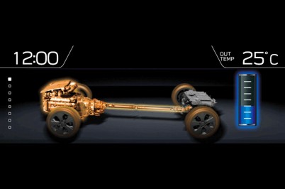 Subaru e-Boxer engine power