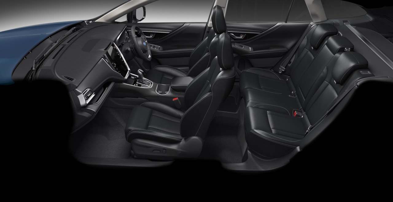 The 2023 Subaru Outback XT Special Edition interior with napper leather