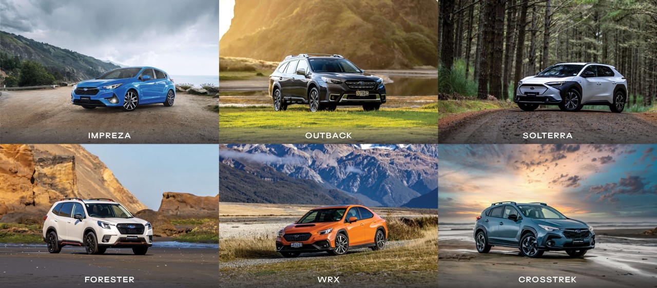 Subaru Model Range