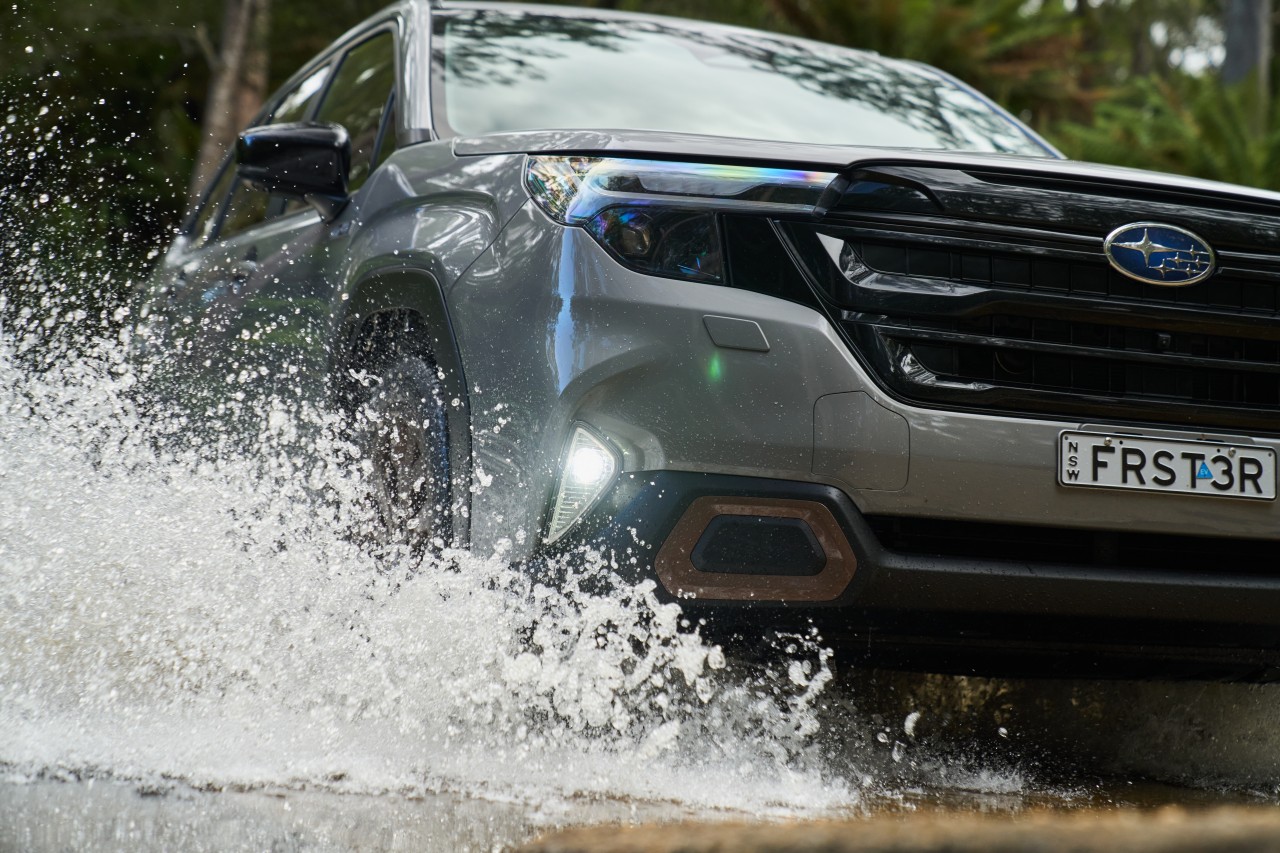 Forester's X-Mode provides added control on steep, slippery or uneven terrain.
