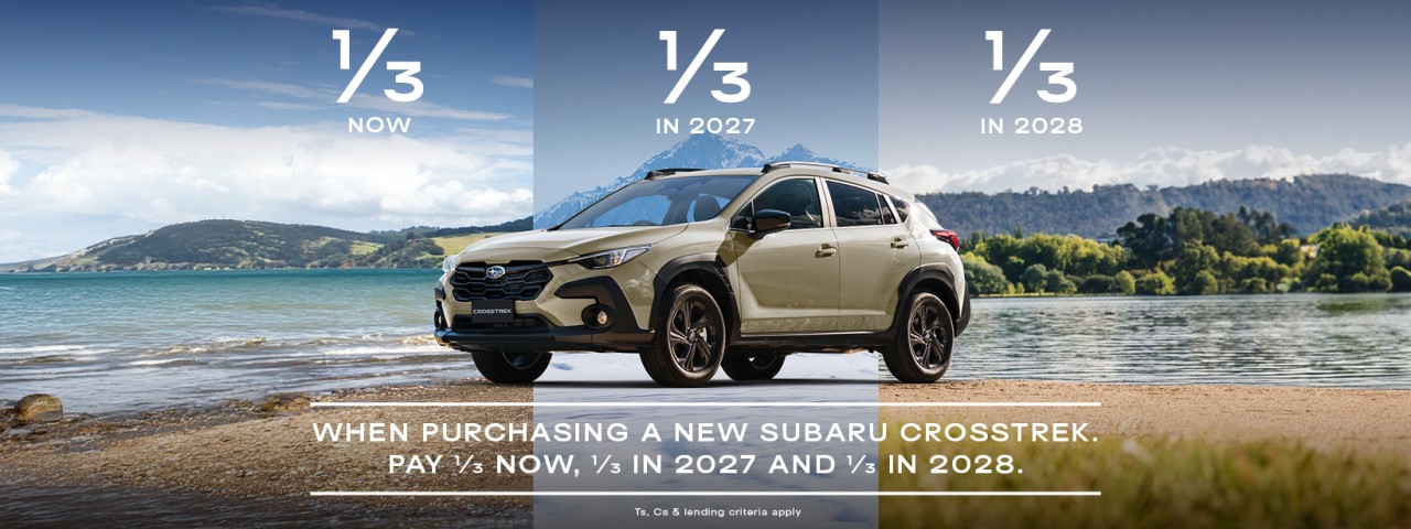 Subaru Crosstrek 1/3 1/3 1/3 Offer