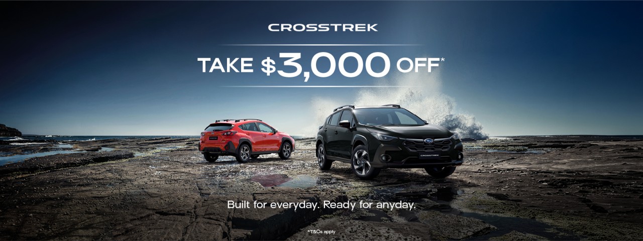 Save $3,000 on Crosstrek