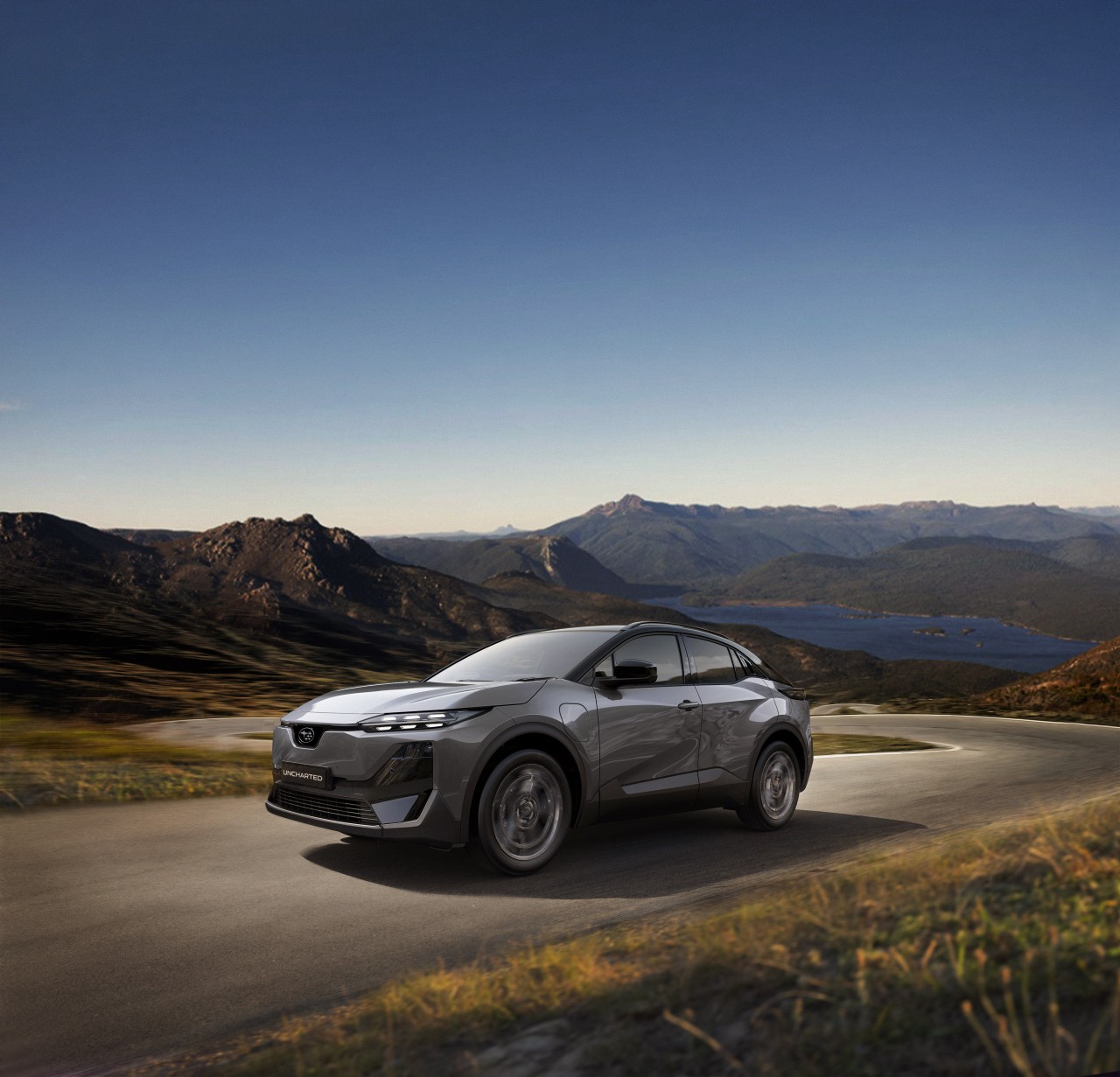Under consideration for the New Zealand market, the Uncharted combines electric performance with the capability, practicality and confidence that Subaru customers have come to expect. Image indicative only - overseas model shown.
