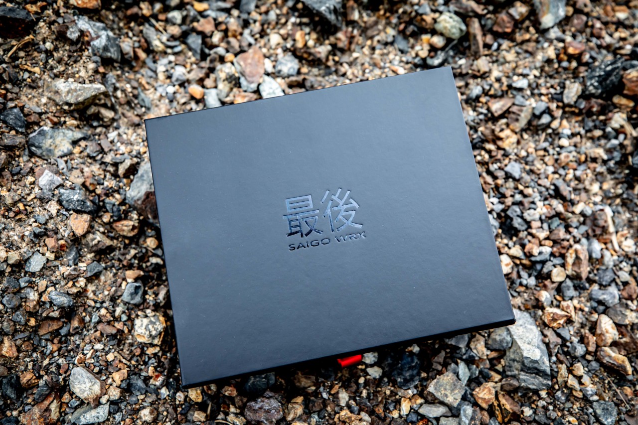 Owners of the limited edition SAIGO WRX will receive their keys in a bespoke presentation box.
