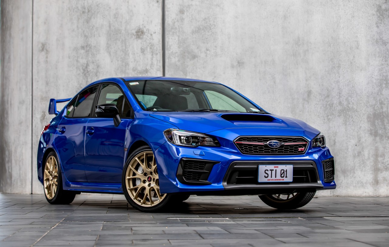 The limited edition 2021 Subaru Saigo WRX STI