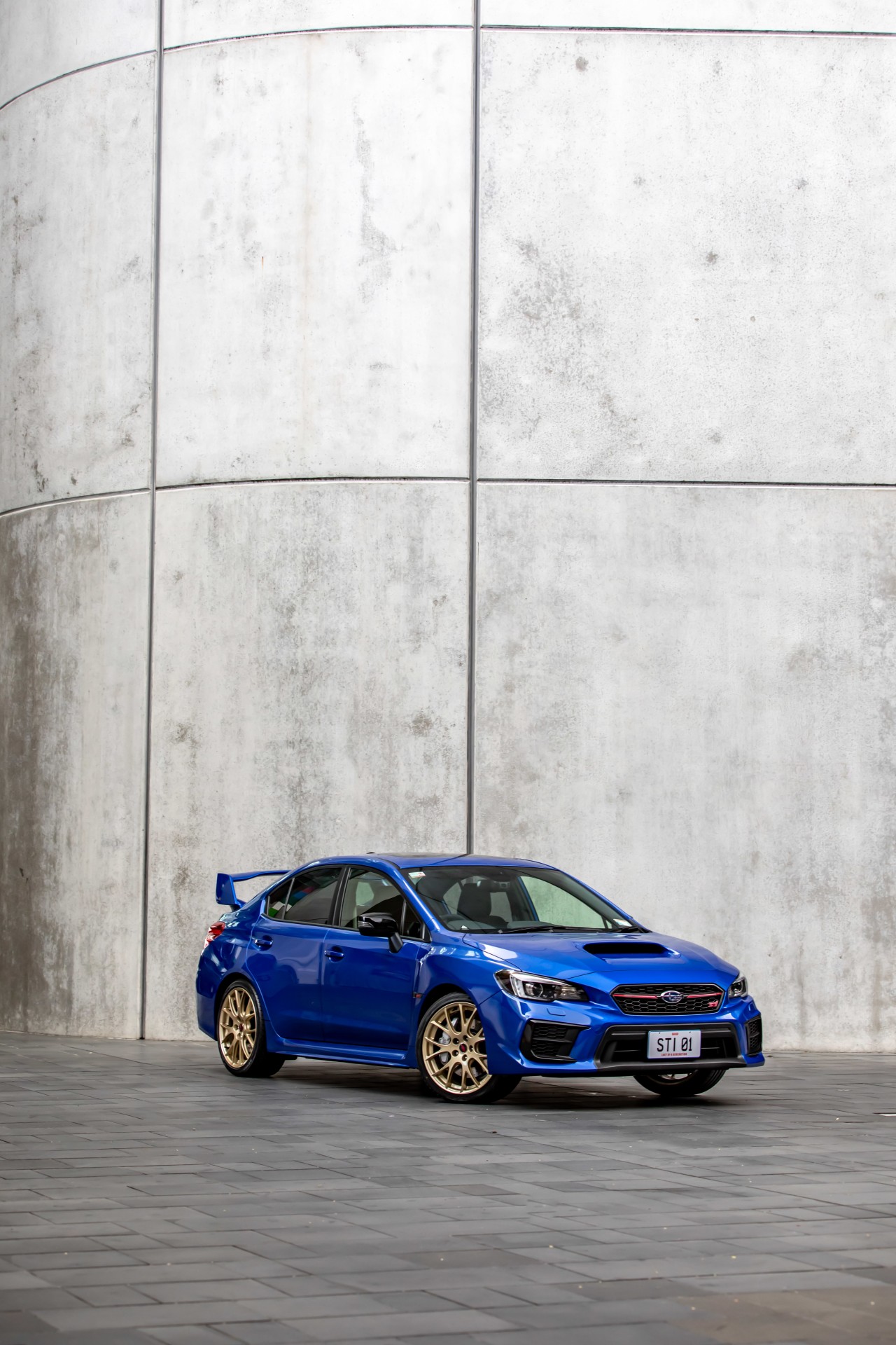 The limited edition 2021 Subaru Saigo WRX STI_vertical