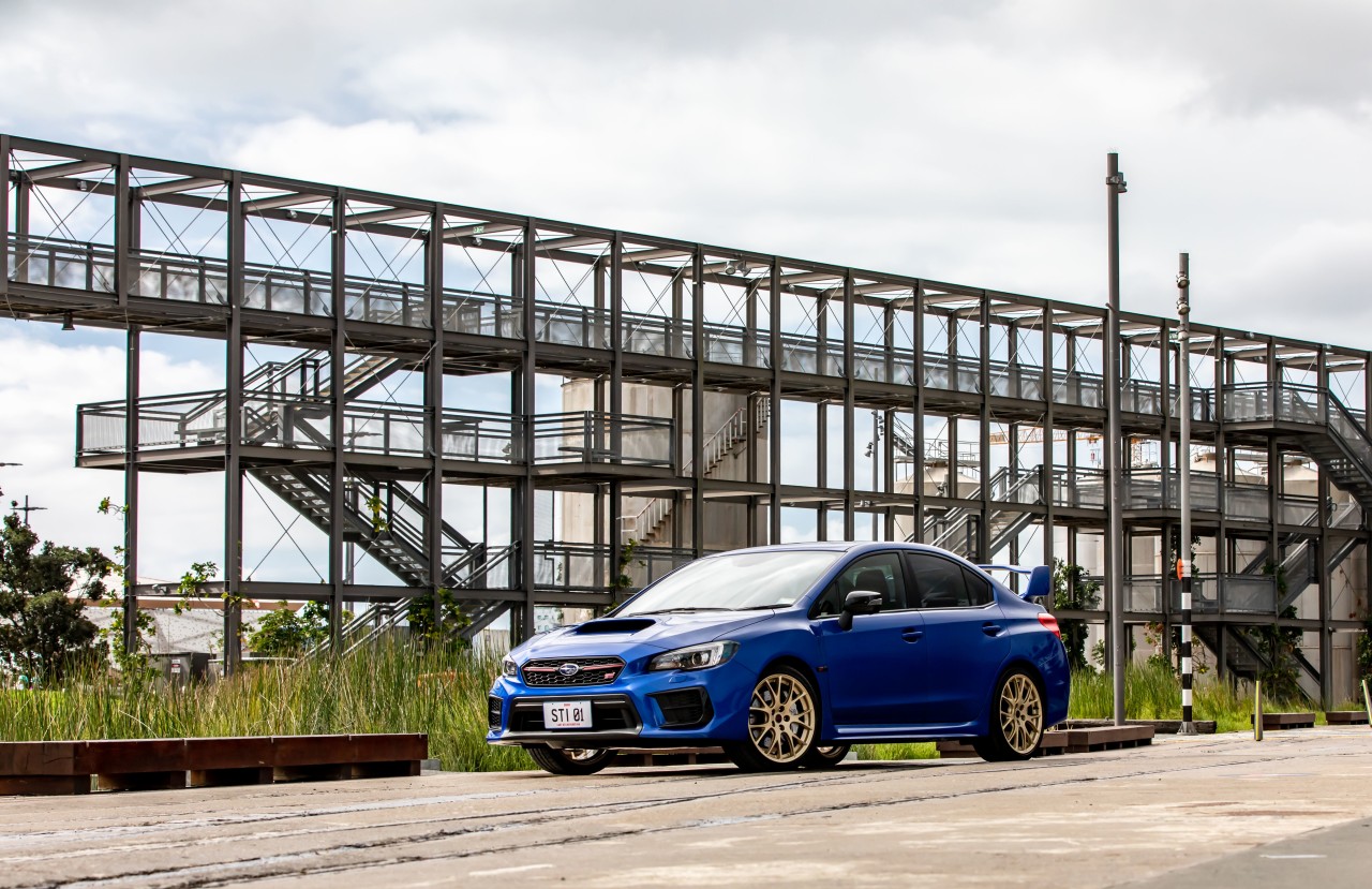 The limited edition 2021 Subaru Saigo WRX STI