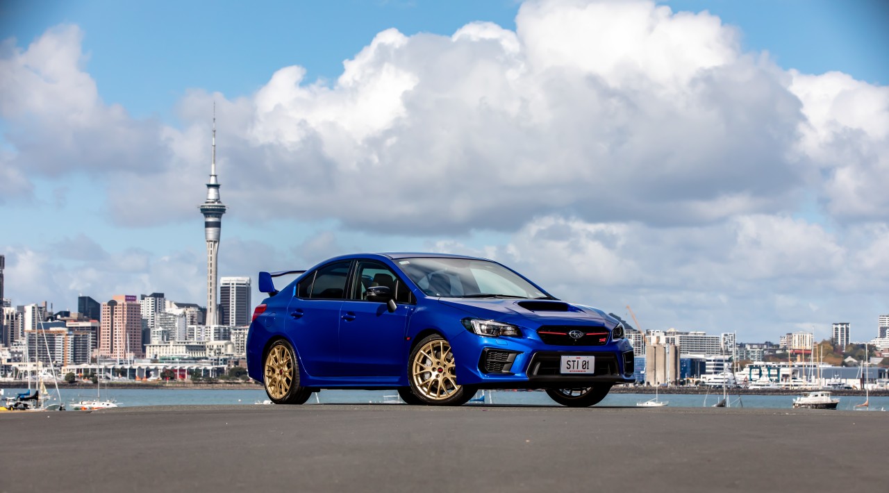 The limited edition 2021 Subaru Saigo WRX STI