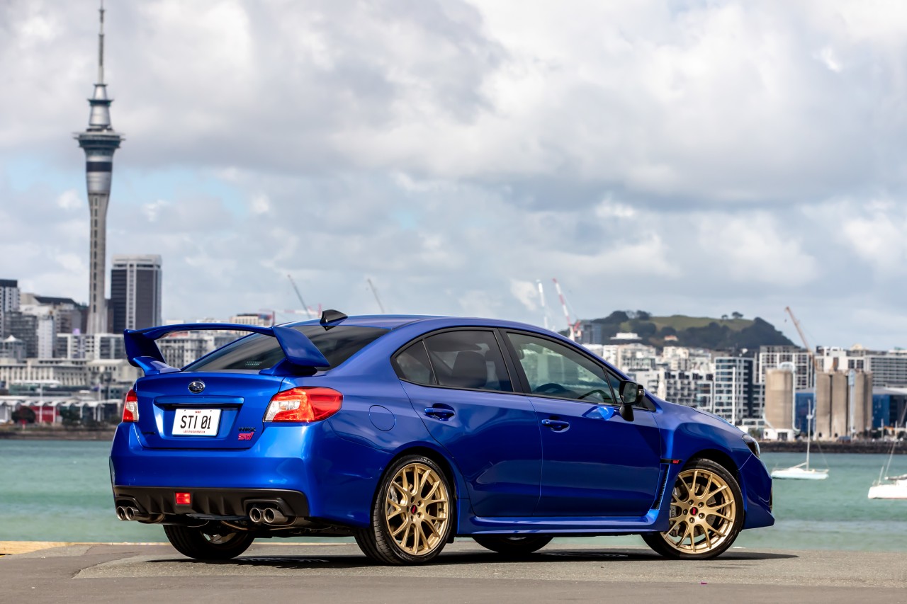 The limited edition 2021 Subaru Saigo WRX STI