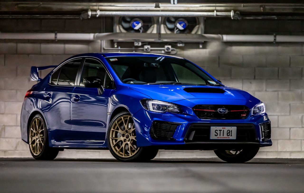 The limited edition 2021 Subaru Saigo WRX STI