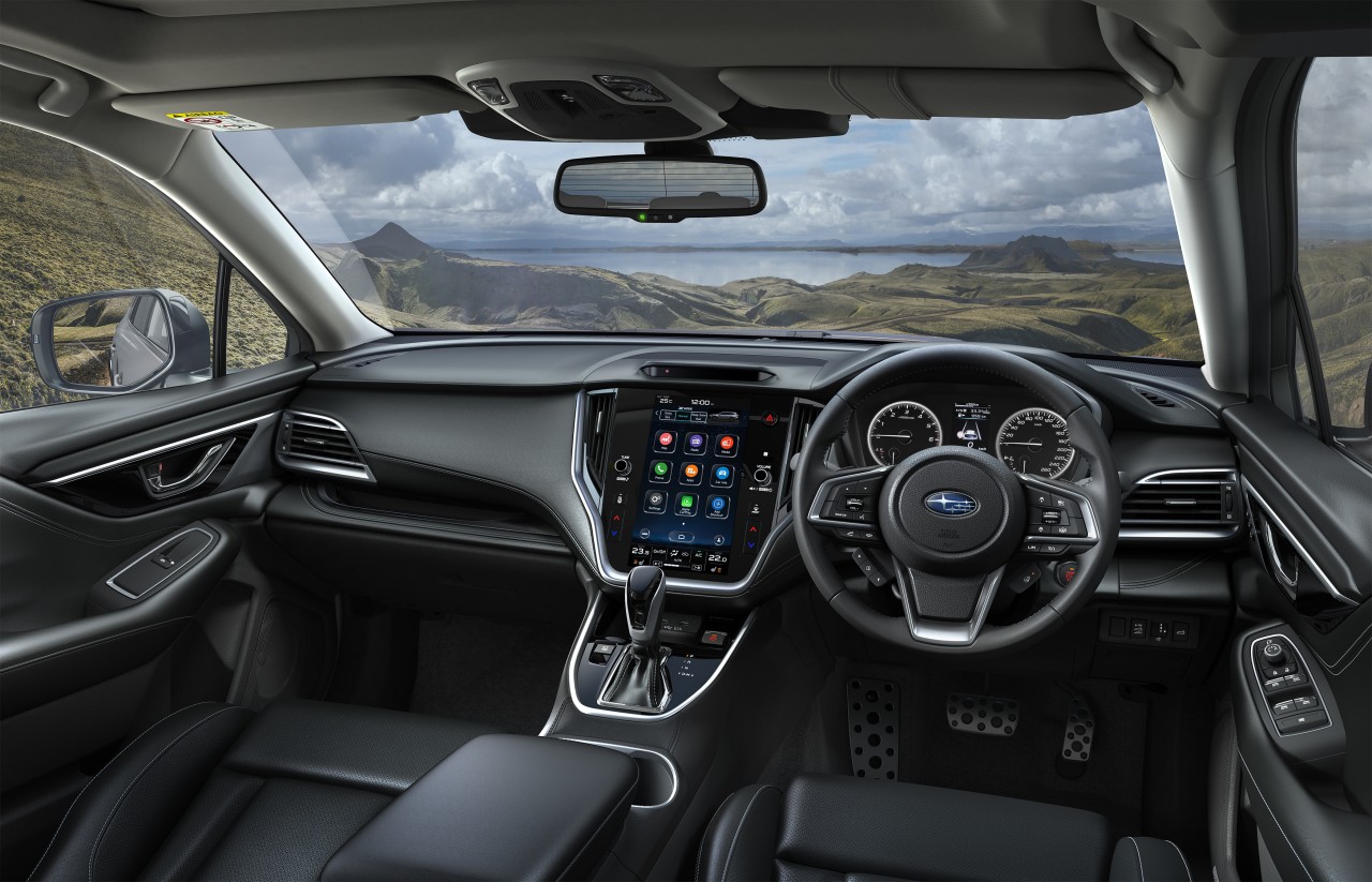The greatest Outback of all time features an 11.6" touch screen infotainment system and Driver Monitoring System.