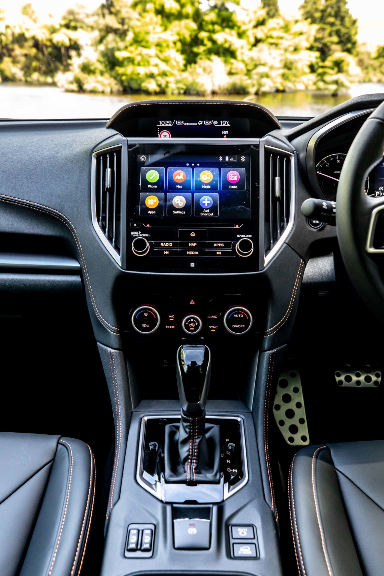 The Subaru XV Premium interior in the new 2021 model.