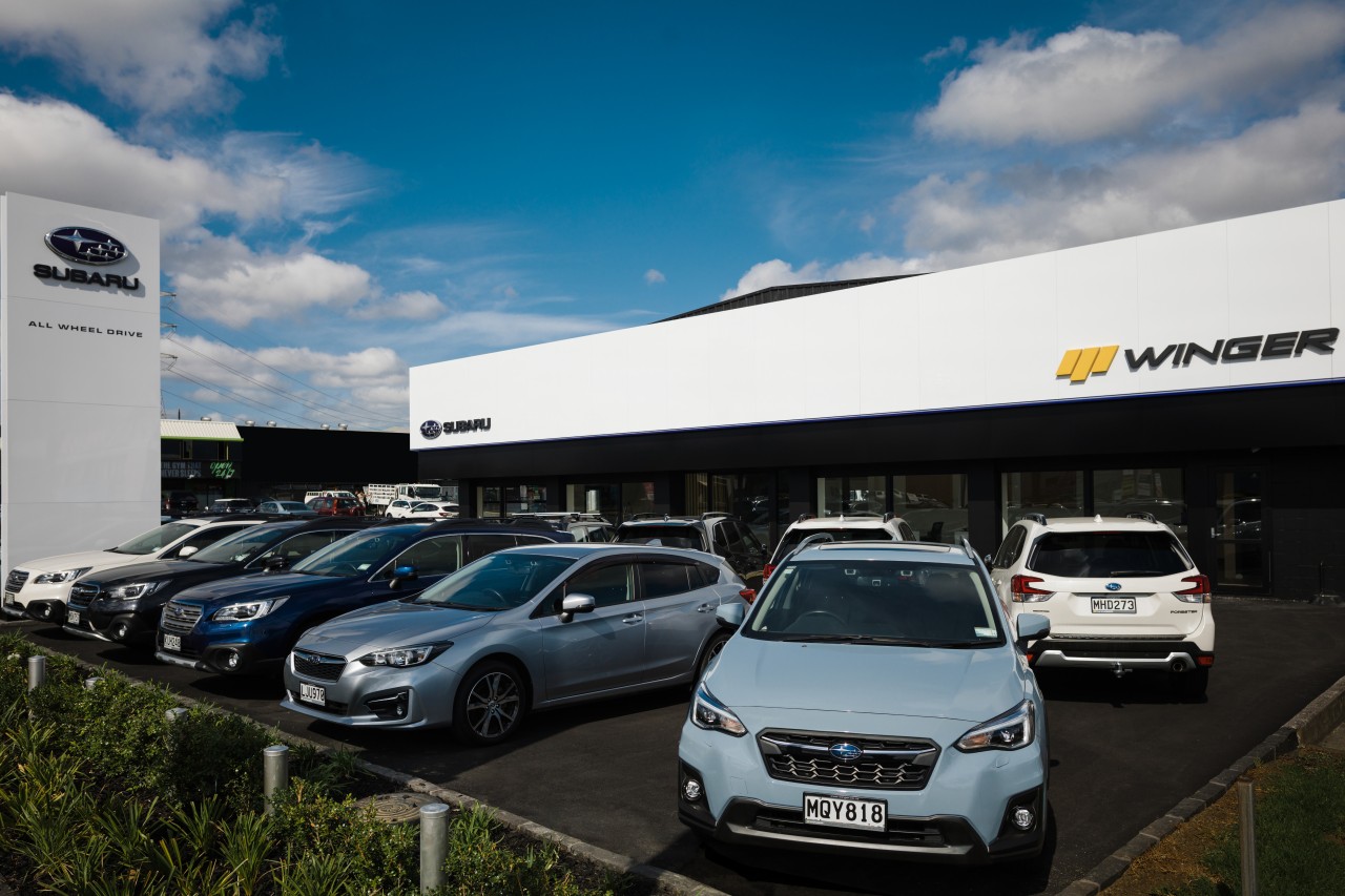 Winger Motors East Auckland will be the Winger Group's fifth Authorised Subaru Centre.
