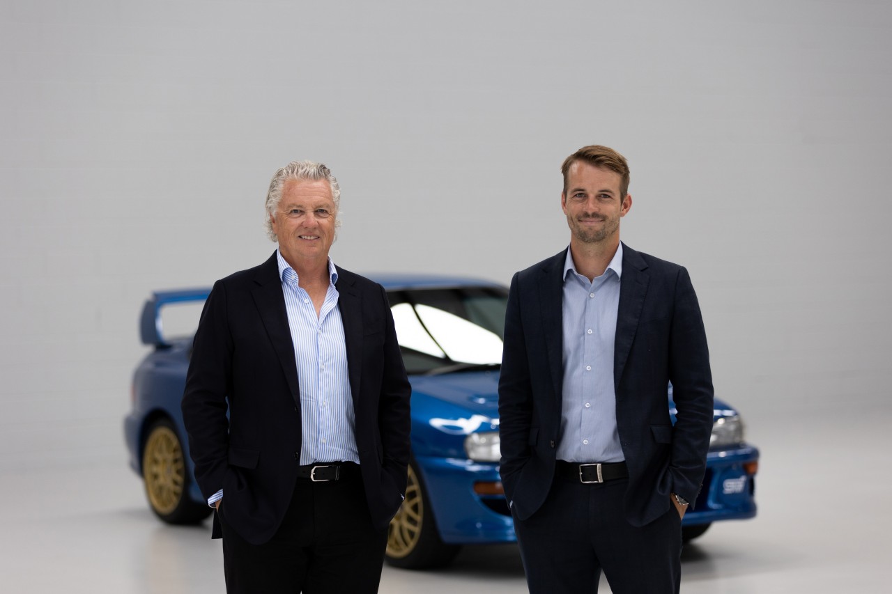 Winger Motors East Auckland Owner Wayne Leach (left) and Manager Lucas Martin.