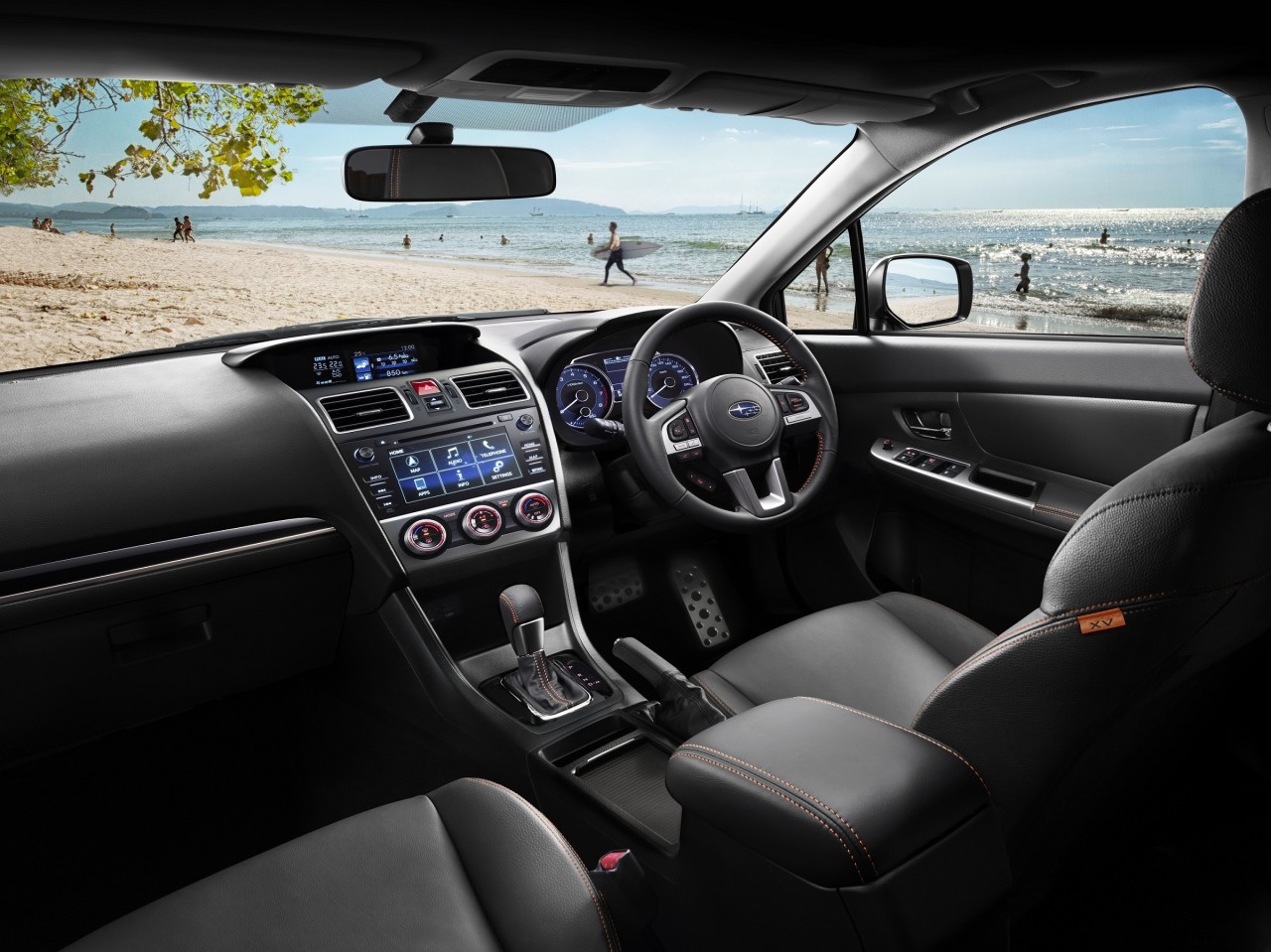 2016 Subaru XV Crossover interior