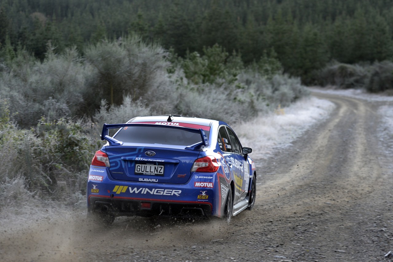 Subaru of New Zealand Brand Ambassador Ben Hunt and co-driver Tony Rawstorn are looking forward to contesting the Rally of Gisborne in their Subaru WRX STi on Saturday. PHOTO CREDIT: GEOFF RIDDER