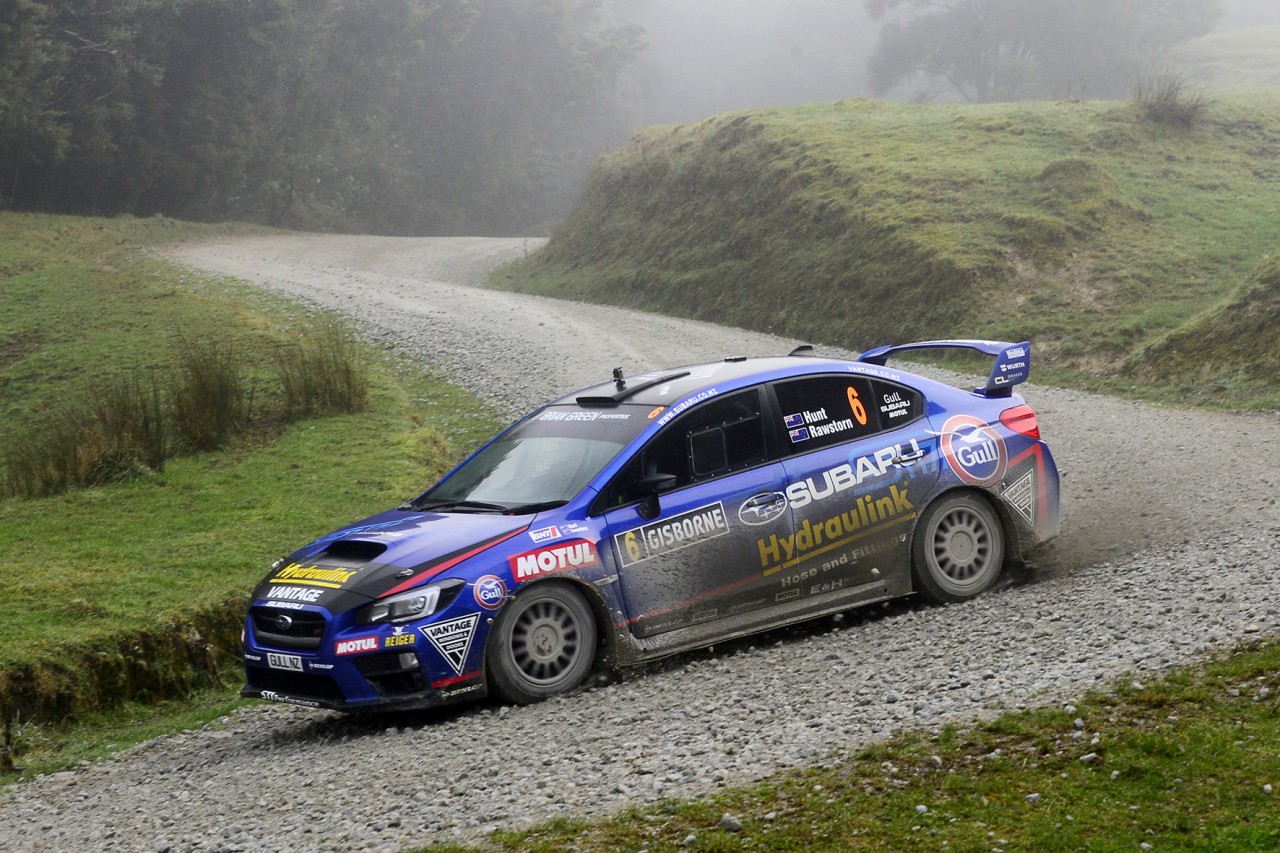 Subaru of New Zealand Brand Ambassador Ben Hunt and co-driver Tony Rawstorn are aiming for a strong finish in their Subaru WRX STi at this Saturday’s Mahindra Gold Rush Rally of Coromandel. PHOTO CREDIT: GEOFF RIDDER