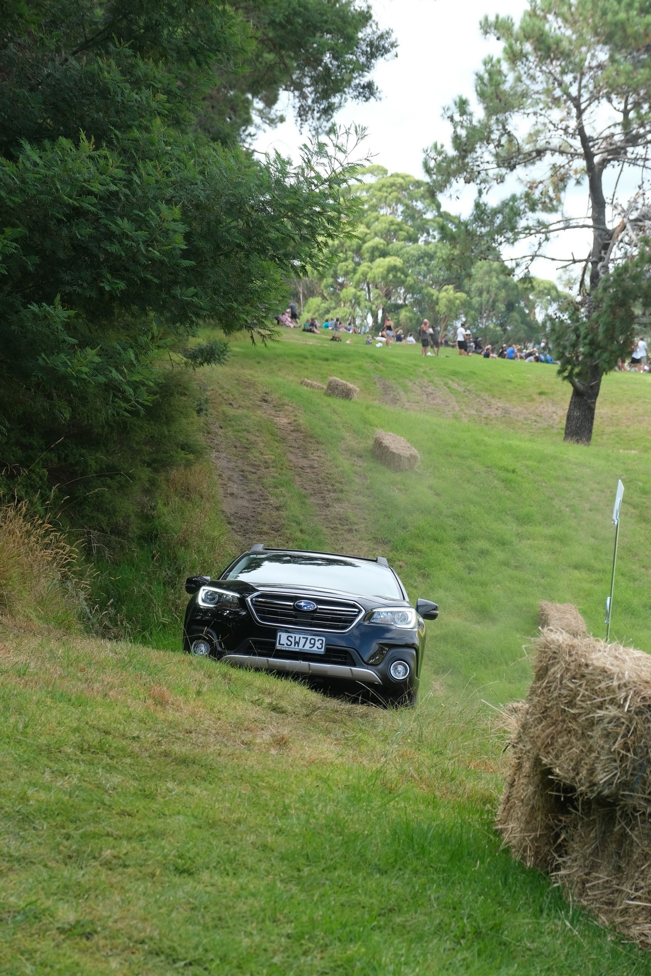 The Subaru SUV track at the Leadfoot Festival.