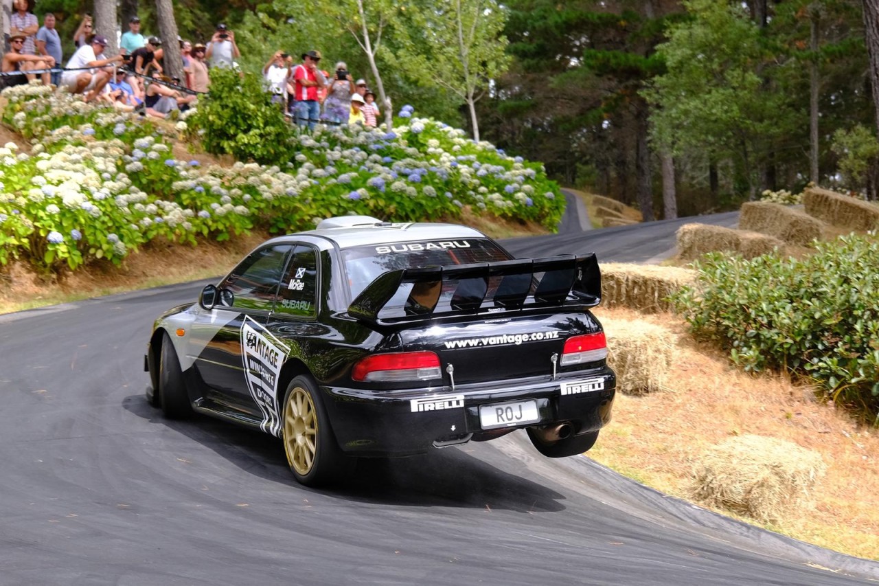 Running a new engine, the Vantage Subaru was putting out nearly 900 horsepower at the 2020 Leadfoot Festival.